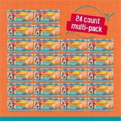 Friskies Tasty Treasures Chicken, Tuna & Scallop Flavor In Gravy Canned Cat Food -PurePet Bites Shop 76344 PT2. AC SS1800 V1700156807