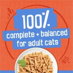Friskies Savory Shreds Chicken & Salmon Dinner In Gravy Canned Cat Food -PurePet Bites Shop 76354 PT5. AC SS1800 V1700158466