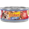 Friskies Savory Shreds With Beef In Gravy Canned Cat Food -PurePet Bites Shop 76362 MAIN. AC SS1800 V1699392026