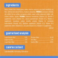Friskies Savory Shreds With Chicken In Gravy Canned Cat Food -PurePet Bites Shop 76364 PT6. AC SS1800 V1700156503