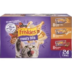 Friskies Meaty Bits Variety Pack Canned Cat Food