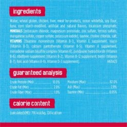 Friskies Prime Filets With Ocean Whitefish & Tuna In Sauce Canned Cat Food -PurePet Bites Shop 76393 PT6. AC SS1800 V1699396578