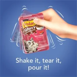 Friskies Gravy Sensations Seafood Favorites Wet Cat Food Pouches -PurePet Bites Shop 76513 PT5. AC SS1800 V1700157409