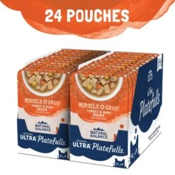 Natural Balance Platefulls Indoor Formula Turkey & Duck Formula In Gravy Grain-Free Cat Food Pouches -PurePet Bites Shop 76558 PT3. AC SS1800 V1675455579