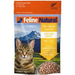 Feline Natural Chicken Grain-Free Freeze-Dried Cat Food, 11-oz Bag
