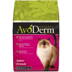 AvoDerm Natural Indoor Hairball Care Formula Adult Dry Cat Food