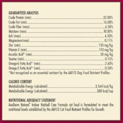 AvoDerm Natural Indoor Hairball Care Formula Adult Dry Cat Food -PurePet Bites Shop 76816 PT7. AC SS1800 V1516655493