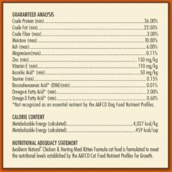 AvoDerm Natural Kitten Chicken & Herring Meal Formula Dry Cat Food -PurePet Bites Shop 76821 PT7. AC SS1800 V1516655440