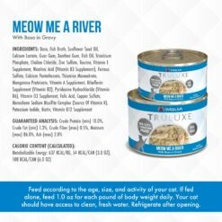 Weruva Truluxe Meow Me A River With Basa In Gravy Grain-Free Canned Cat Food -PurePet Bites Shop 76847 PT4. AC SS1800 V1676666439