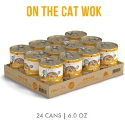 Weruva Truluxe On The Cat Wok With Chicken & Beef In Pumpkin Soup Grain-Free Canned Cat Food -PurePet Bites Shop 76850 PT1. AC SS1800 V1676666380