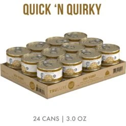Weruva Truluxe Quick 'N Quirky With Chicken & Turkey In Gravy Grain-Free Canned Cat Food -PurePet Bites Shop 76858 PT1. AC SS1800 V1676667253
