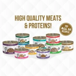 Weruva Truluxe Quick 'N Quirky With Chicken & Turkey In Gravy Grain-Free Canned Cat Food -PurePet Bites Shop 76858 PT6. AC SS1800 V1676666533