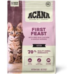 ACANA Chicken + Tuna Recipe In Bone Broth Grain-Free Wet Kitten Food, 3-oz Can, Case Of 24 & ACANA First Feast High-Protein Kitten Dry Cat Food, 4-lb Bag 16 ACANA Chicken + Tuna Recipe In Bone Broth Grain-Free Wet Kitten Food, 3-oz Can, Case Of 24 & ACANA First Feast High-Protein Kitten Dry Cat Food, 4-lb Bag -PurePet Bites Shop 774342 PT5. AC SS1800 V1676904557