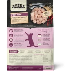 ACANA Chicken + Tuna Recipe In Bone Broth Grain-Free Wet Kitten Food, 3-oz Can, Case Of 24 & ACANA First Feast High-Protein Kitten Dry Cat Food, 4-lb Bag 17 ACANA Chicken + Tuna Recipe In Bone Broth Grain-Free Wet Kitten Food, 3-oz Can, Case Of 24 & ACANA First Feast High-Protein Kitten Dry Cat Food, 4-lb Bag -PurePet Bites Shop 774342 PT6. AC SS1800 V1676904549