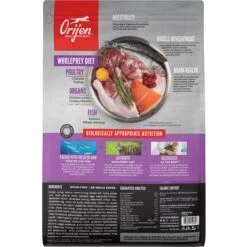 ORIJEN Kitten Recipe Chicken + Salmon Entree In Bone Broth Wet Cat Food & ORIJEN Free Run Chicken & Turkey, & Wild Caught Salmon & Herring Grain-Free Dry Kitten Food, 4-lb Bag -PurePet Bites Shop 774350 PT2. AC SS1800 V1689685821