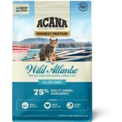 ACANA Tuna + Chicken In Bone Broth Grain-Free Wet Cat Food & ACANA Wild Atlantic Grain-Free Dry Cat Food 16 ACANA Tuna + Chicken In Bone Broth Grain-Free Wet Cat Food & ACANA Wild Atlantic Grain-Free Dry Cat Food -PurePet Bites Shop 774374 PT5. AC SS1800 V1676903554