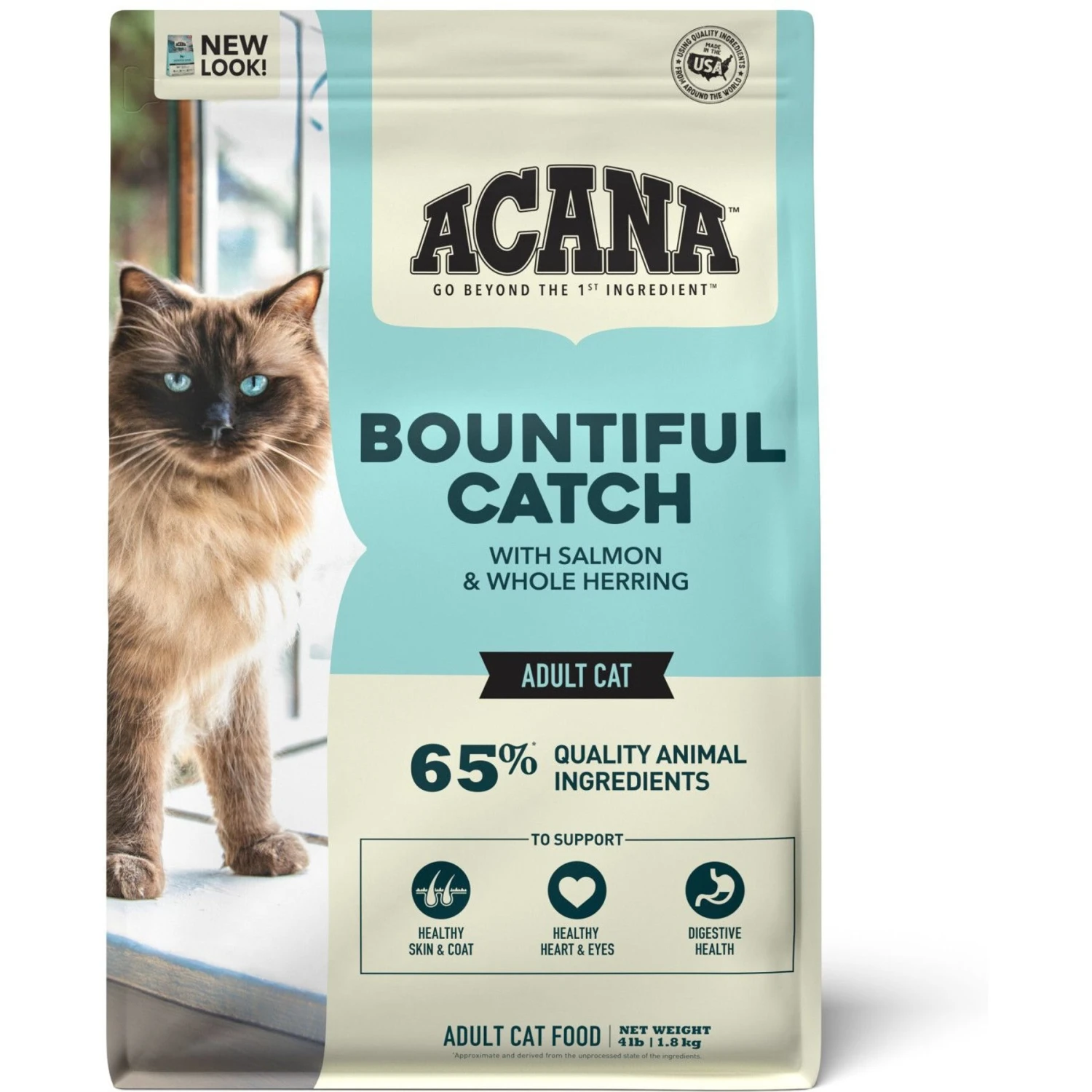 ACANA Salmon + Chicken In Bone Broth Grain-Free Wet Cat Food & ACANA Bountiful Catch High-Protein Adult Dry Cat Food 8 ACANA Salmon + Chicken In Bone Broth Grain-Free Wet Cat Food & ACANA Bountiful Catch High-Protein Adult Dry Cat Food - Image 6
