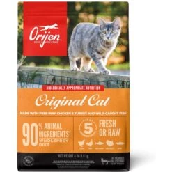 ORIJEN Duck + Chicken Entree In Bone Broth Wet Cat Food & ORIJEN Original Grain-Free Dry Cat Food 12 ORIJEN Duck + Chicken Entree In Bone Broth Wet Cat Food & ORIJEN Original Grain-Free Dry Cat Food -PurePet Bites Shop 774454 PT1. AC SS1800 V1689685557