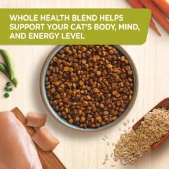 Rachael Ray Nutrish Natural Chicken & Brown Rice Recipe Dry Cat Food -PurePet Bites Shop 77993 PT3. AC SS1800 V1691762368