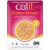 Catit Divine Shreds Tuna With Shrimp & Pumpkin Cat Topping, 2.65-oz Bag -PurePet Bites Shop 781678 MAIN. AC SS1800 V1677076417