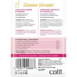 Catit Divine Shreds Tuna With Shrimp & Pumpkin Cat Topping, 2.65-oz Bag 7 Catit Divine Shreds Tuna With Shrimp & Pumpkin Cat Topping, 2.65-oz Bag -PurePet Bites Shop 781678 PT2. AC SS1800 V1677076293