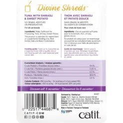 Catit Divine Shreds Tuna With Shirasu & Sweet Potato Cat Topping, 2.65-oz Bag -PurePet Bites Shop 781694 PT2. AC SS1800 V1677076300