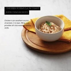 Fussie Cat Golden Chicken Formula In Gravy Grain-Free Wet Cat Food 9 Fussie Cat Golden Chicken Formula In Gravy Grain-Free Wet Cat Food -PurePet Bites Shop 78208 PT1. AC SS1800 V1642561018