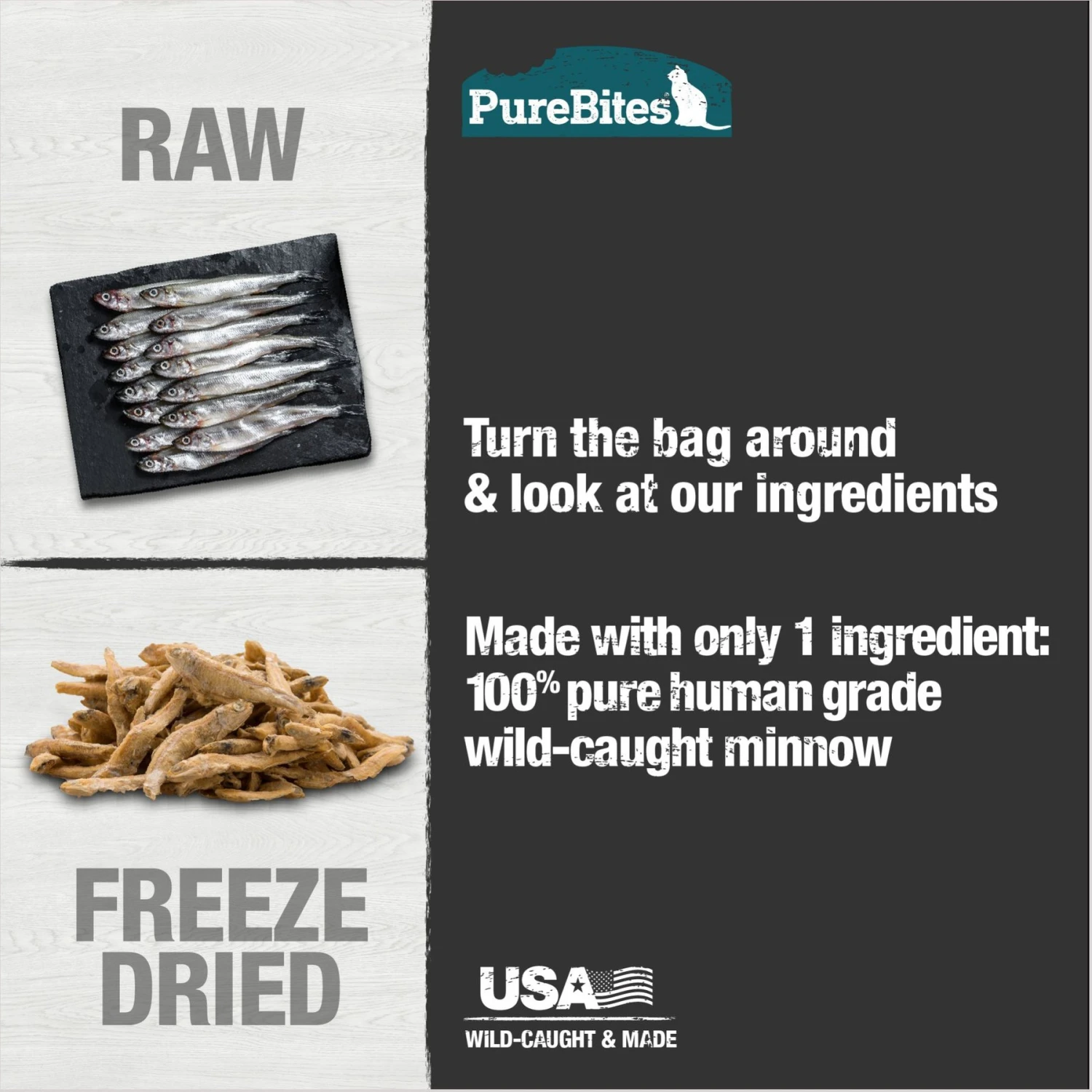 PureBites Shrimp Freeze-Dried Cat Treat & PureBites Minnow Freeze-Dried Cat Treat 9 PureBites Shrimp Freeze-Dried Cat Treat & PureBites Minnow Freeze-Dried Cat Treat - Image 7