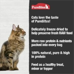 PureBites Chicken Breast Freeze-Dried Raw Cat Treats & PureBites Duck Freeze-Dried Raw Cat Treats -PurePet Bites Shop 784062 PT4. AC SS1800 V1677513190