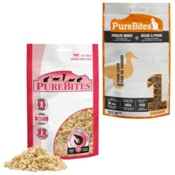 PurePet Bites Shop 36 PureBites Shrimp Freeze-Dried Cat Treat & PureBites Duck Freeze-Dried Raw Cat Treats