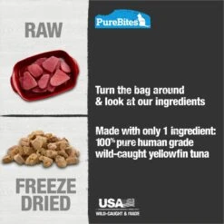 PureBites Chicken Breast Freeze-Dried Raw Cat Treats & PureBites Tuna Freeze-Dried Raw Cat Treats -PurePet Bites Shop 784094 PT7. AC SS1800 V1677513301