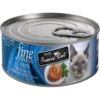 Fussie Cat Fine Dining Pate Tuna With Shrimp Entrée Wet Cat Food, 2.82-oz Can, Case Of 24 1 Fussie Cat Fine Dining Pate Tuna With Shrimp Entrée Wet Cat Food, 2.82-oz Can, Case Of 24 -PurePet Bites Shop 788766 MAIN. AC SS1800 V1682094991