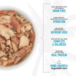 Tiki Cat Luau Seabass In Seabass Consomme Grain-Free Canned Cat Food -PurePet Bites Shop 78945 PT3. AC SS1800 V1702328897