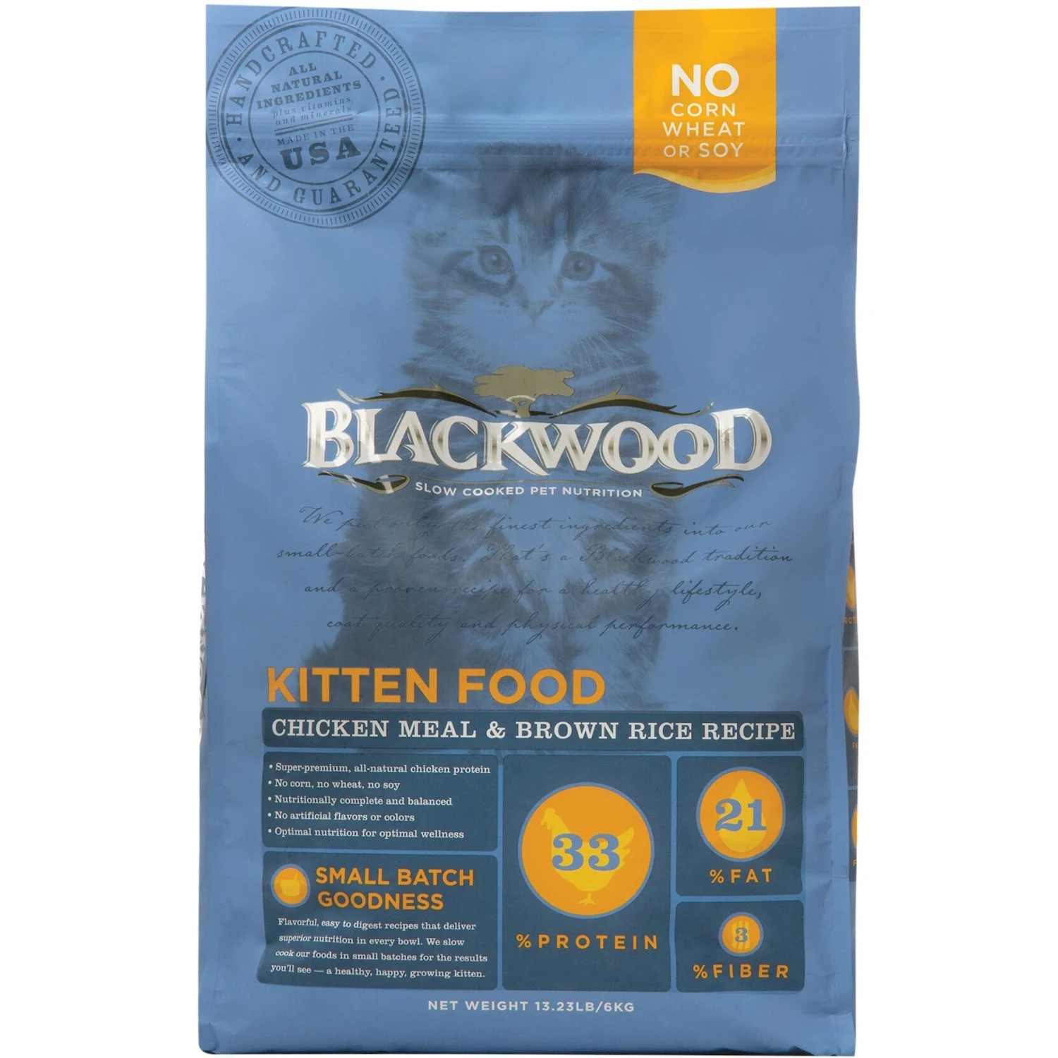 Blackwood Chicken Meal & Rice Recipe Kitten Formula Dry Cat Food 3 Blackwood Chicken Meal & Rice Recipe Kitten Formula Dry Cat Food