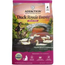 Addiction Duck Royale Grain-Free Dry Cat Food, 10-lb Bag