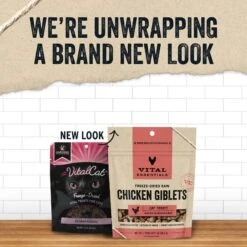 Vital Essentials Chicken Giblets Freeze-Dried Raw Cat Treats -PurePet Bites Shop 793510 PT2. AC SS1800 V1680122758