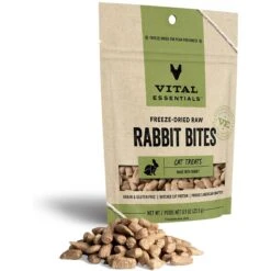 Vital Essentials Rabbit Bites Freeze-Dried Raw Cat Treats