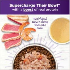 Wellness Bowl Boosters Flaked Tuna & Shrimp Wet Cat Topper 13 Wellness Bowl Boosters Flaked Tuna & Shrimp Wet Cat Topper -PurePet Bites Shop 794822 PT3. AC SS1800 V1679069161