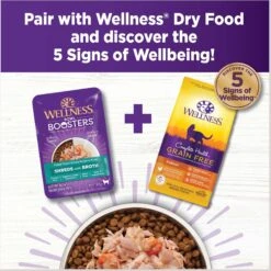 Wellness Bowl Boosters Flaked Tuna & Shrimp Wet Cat Topper 15 Wellness Bowl Boosters Flaked Tuna & Shrimp Wet Cat Topper -PurePet Bites Shop 794822 PT5. AC SS1800 V1679069207