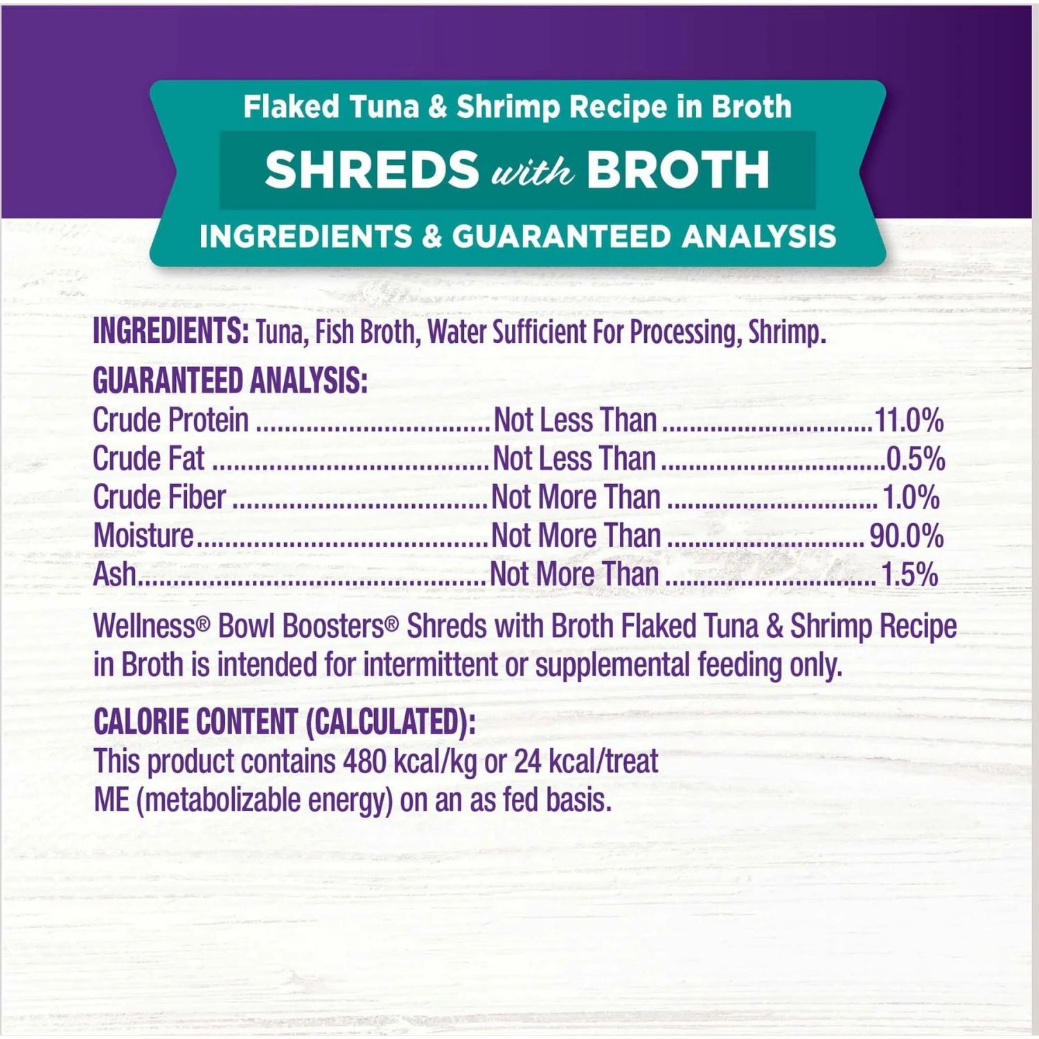 Wellness Bowl Boosters Flaked Tuna & Shrimp Wet Cat Topper 10 Wellness Bowl Boosters Flaked Tuna & Shrimp Wet Cat Topper - Image 8