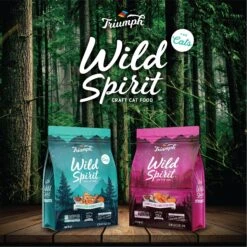 Triumph Wild Spirit Deboned Chicken & Brown Rice Recipe Dry Cat Food 16 Triumph Wild Spirit Deboned Chicken & Brown Rice Recipe Dry Cat Food -PurePet Bites Shop 79602 PT5. AC SS1800 V1621546646