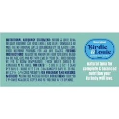 Birdie & Louie Tuna Flavored Chunks In Gravy Canned Cat Food, 3-oz, Case Of 12 -PurePet Bites Shop 806174 PT2. AC SS1800 V1679069209