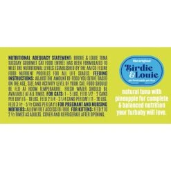 Birdie & Louie Tuna & Pineapple Flavored Chunks In Gravy Canned Cat Food, 3-oz, Case Of 12 -PurePet Bites Shop 806222 PT2. AC SS1800 V1679069152