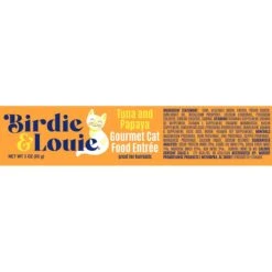 Birdie & Louie Tuna & Papaya Flavored Chunks In Gravy Canned Cat Food, 3-oz, Case Of 12 -PurePet Bites Shop 806238 PT1. AC SS1800 V1679069149