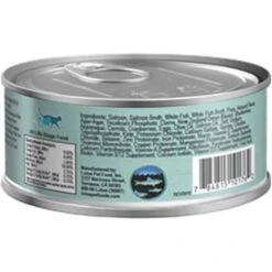 Lotus Salmon Pate Grain-Free Canned Cat Food -PurePet Bites Shop 82131 PT1. AC SS1800 V1664564581