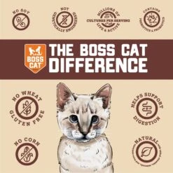 Boss Cat Freeze-Dried Raw Pork Nuggs Dry Cat Food, 9-oz Bag -PurePet Bites Shop 821406 PT4. AC SS1800 V1684882173
