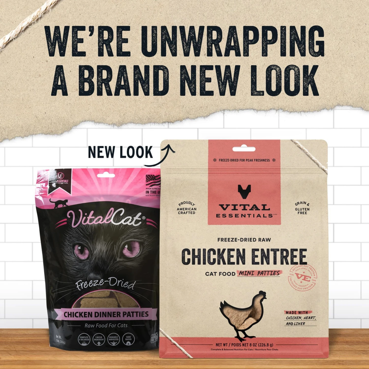 Vital Essentials Freeze-Dried Raw Chicken Mini Patties Entree Cat Food 5 Vital Essentials Freeze-Dried Raw Chicken Mini Patties Entree Cat Food - Image 3