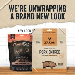 Vital Essentials Freeze-Dried Raw Pork Mini Patties Entree Cat Food 10 Vital Essentials Freeze-Dried Raw Pork Mini Patties Entree Cat Food -PurePet Bites Shop 821606 PT2. AC SS1800 V1680291157