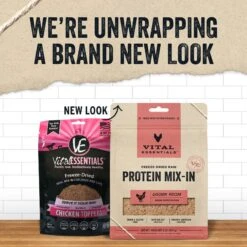 Vital Essentials Freeze-Dried Raw Protein Mix-In Chicken Recipe Ground Dog Food Topper 10 Vital Essentials Freeze-Dried Raw Protein Mix-In Chicken Recipe Ground Dog Food Topper -PurePet Bites Shop 821638 PT2. AC SS1800 V1680291155
