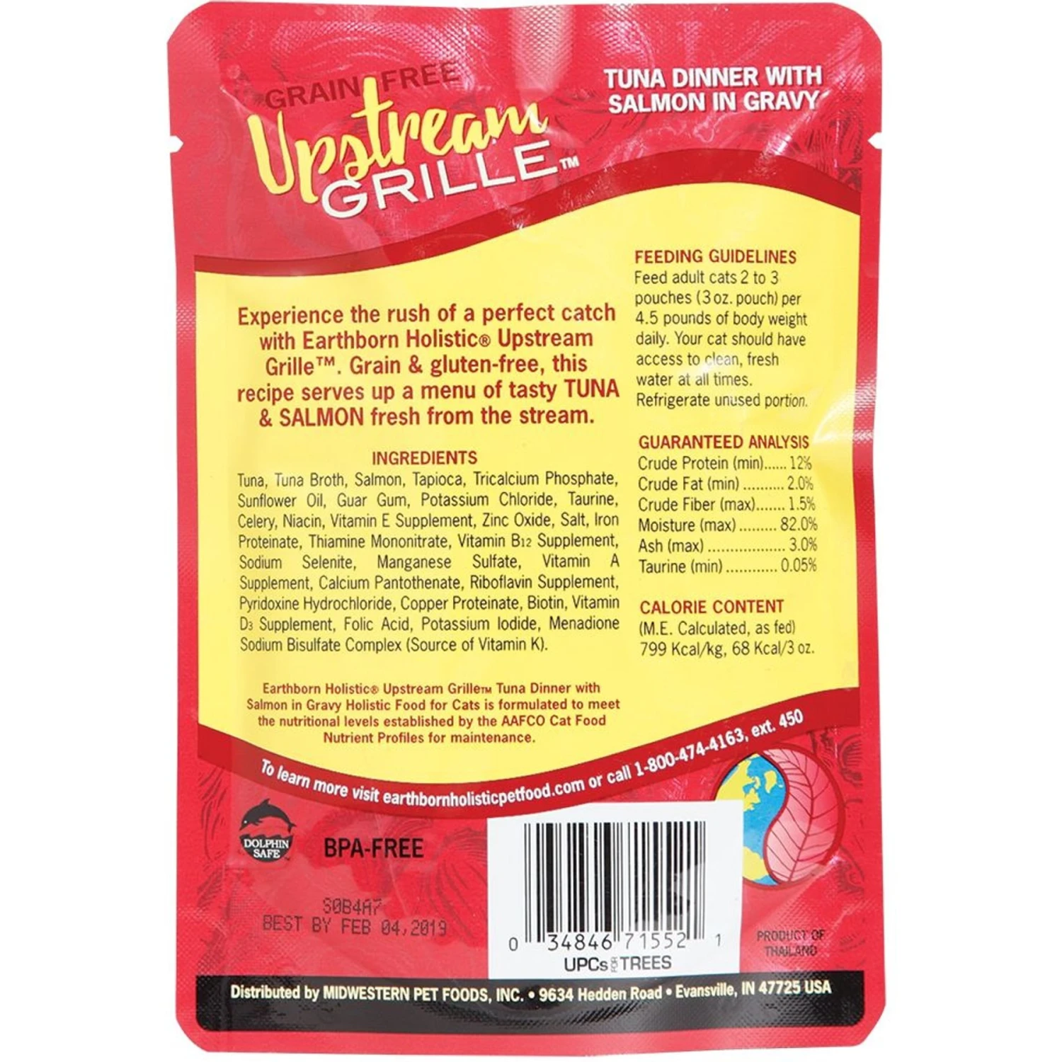 Earthborn Holistic Autumn Tide Tuna Dinner With Pumpkin In Gravy Grain-Free Cat Food + 2 Items 11 Earthborn Holistic Autumn Tide Tuna Dinner With Pumpkin In Gravy Grain-Free Cat Food + 2 Items - Image 9
